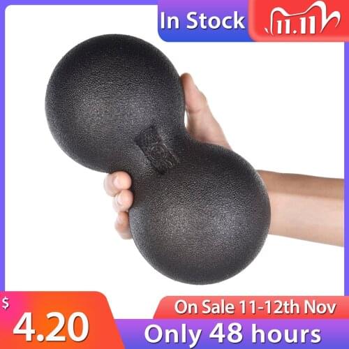 Myofascial Release Fitness Peanut Massage Ball Fascia Massager Roller Pilates Yoga