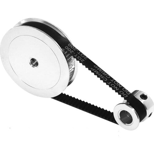 20T5MM Timing Belt Pulley, GT2 60teeth, 20teeth, Reduction 3:1/1:3, 3D Printer Accessories Belt, Width 6mm, Bore 5mm
