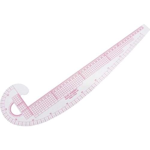 1PC Multifunctional Sewing Ruler Tools Measure Tailor Curve Grading French Curve Styling Comma Ruler Shaped Ruler Plastic