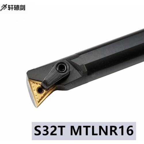 1PC S32T MTLNR16 MTLNL16 Boring Bar Turning Tool CNC Lathe TNMG16