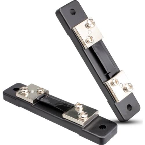 10pcs/Lot FL-2 DC 75mV 50A Current Transformer Shunt Resistor for Amp Digital Analog Voltmeter Ammeter