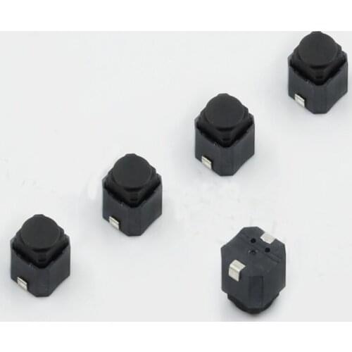 10pcs TS-E013 original imported 6*6*5 patch silent A6 button silicone waterproof touch switch normal open