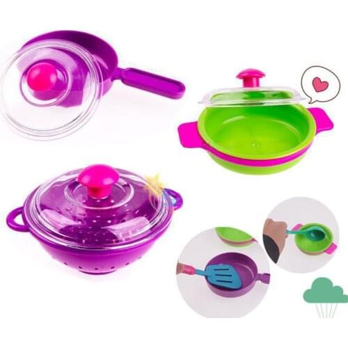 28pc Kids Cutlery Role Play Toy Set Kitchen Utensil Accessories Pots Pans 77HD