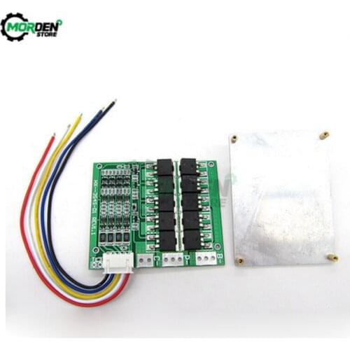 4S 12.8V 100A With Balance 3.2V LiFePo4 Lithium Iron Phosphate LiFe Battery Cell PCB BMS Protection Board