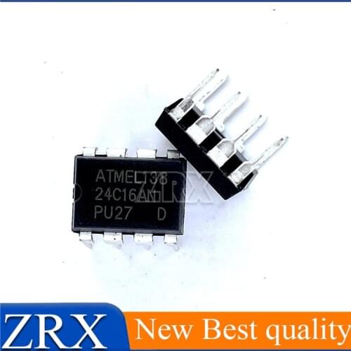5Pcs/Lot New AT24C16AN 24C16AN AT24C16 Integrated circuit IC Good Quality In Stock