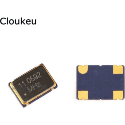 7050 11.0592MHz 20PPM 3.3V SMT Active crystal oscillator 5070 Resonator