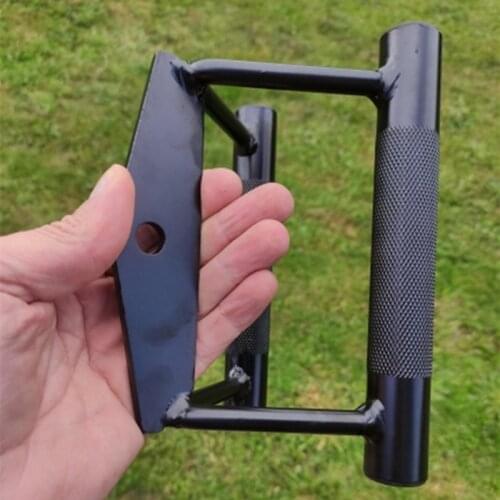 Home Gym Fitness Rowing V-bar Pulley Cable Machine Handle Biceps Triceps Back Muscle Workout Hand Grip Lat Pull Down Bar