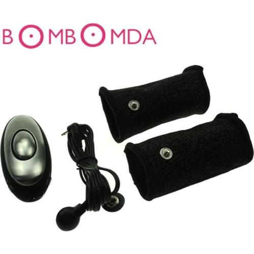 Electric Shock Sleeve Stimulator For Penis And Testicles Muscle Electro Chastity For Penis Massage Rings Medical Themed Toys