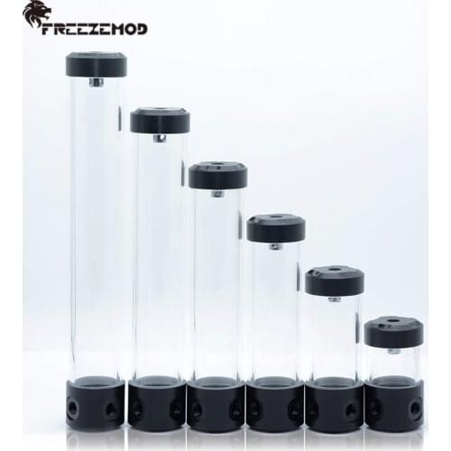 FREEZEMOD YSX-PMA Computer Water Cooler 2020 Transparent Cylindrical Side Water Outlet Built-In Defoamer. YSX-PMA