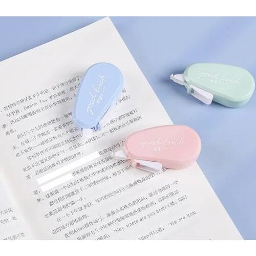 5 PCS Economical Set 4m Simple originality Color Correct Belt Correction Tape Corrector Office School Stationery Supplies