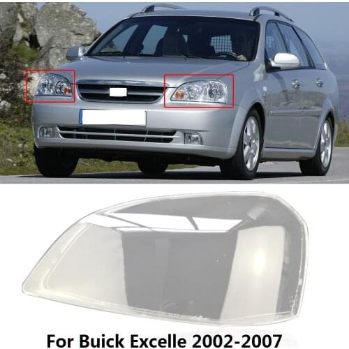 CAPQX 1PC For Buick Excelle 2002-2007 Front Headlamp Headlight Lampcover Lampshade Waterproof Bright Lamp Shade Shell Cover Cap