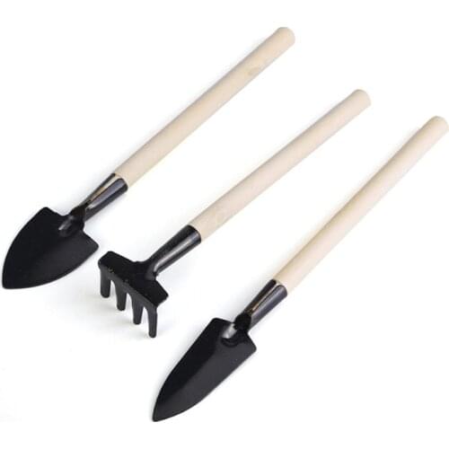 New Home Gardening Tool Set Balcony Home-grown Mini Digging Suits Three-piece Shovel Rake Garden Tools Combination Drop Shipping