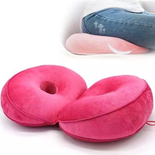 Seat Cushion Multifunctional Dual Comfort Memory Foam of Hip Lift Seat Cushion 8 Colour Beautiful Butt Latex Seat Cushion