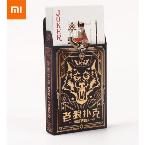 New Xiaomi Youpin Poker Game Playing Cards Poker Set Plastic Magic Card Waterproof Cards Magic Board Games 57*87mm cards Poker