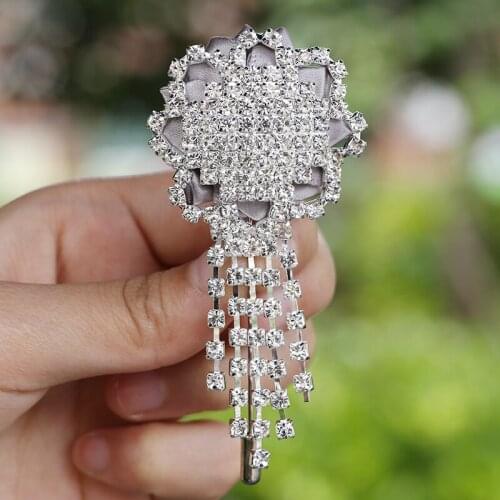 Promotional Mens Corsage Ribbon Flower DIY Best Man Suit Lapel Pin Business Banquet Wedding Dress Accessories XH068E