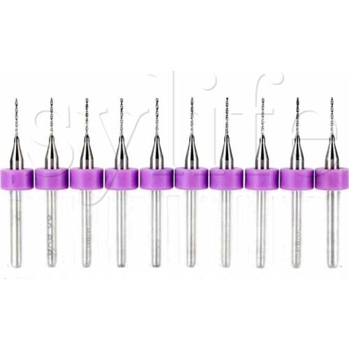 10X Carbide PCB drill Printed circuit board drill 0.6mm Tungsten Steel bit
