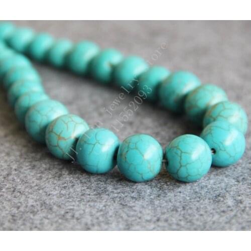 T8277 New 6-14mm Turkey Stone beads Necklace,Prevalent Charming fashion Clothes Jewelry