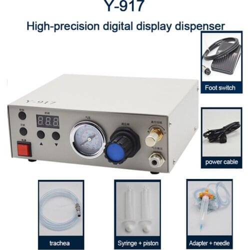 High Precision Dispenser Semi Automatic Digital Display Glue Silica Gel Automatic Glue Injection Filling Machine Glue Machine