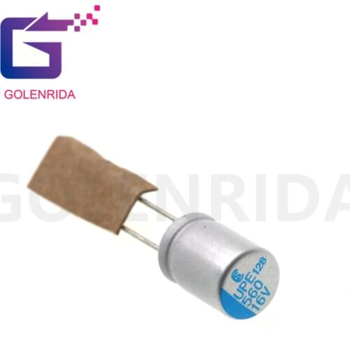 10pcs 16V560UF 8*12 560UF 16V Solid Aluminum Electrolytic Capacitor for Computer Mainboard Video Card/Graphics Card