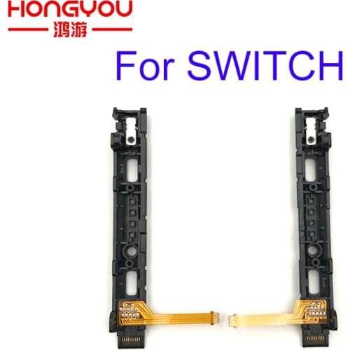 5pcs original Left Right track Slider Flex Cable Strip For NS Nintendo Switch Joy-Con Parts L R Switch Middle Button Holder