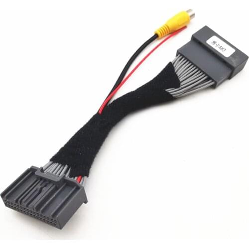 32pins Rear View Camera Adapter Cable Video Connector For Honda CRV CR-V 2012-2016