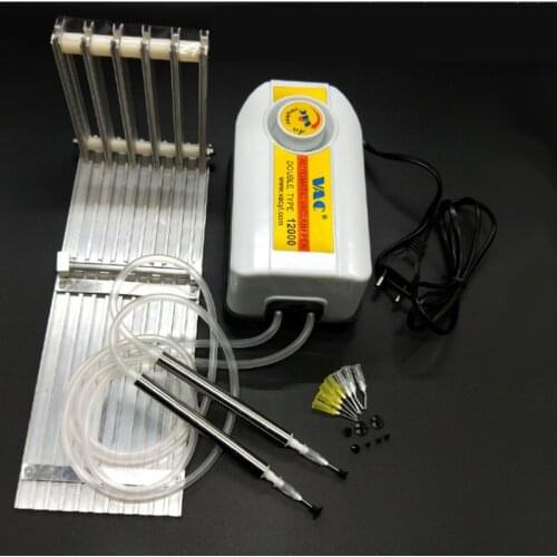 Automatic Vacuum Suction Pen 12000 Electric Suction Pen Powerful Double Type Vacuum Placement Machine with Feeding Rack