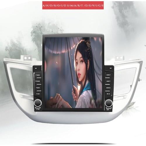 For Hyundai Tucson IX35 2015 - 2018 Android 10 128GB 9.7‘’ Vertical Screen Car Radio Audio Multimedia HU Head Unit With GPS Navi