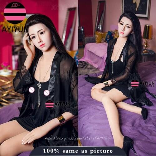 AYIYUN Sex Dolls for Man Silicone Realistic Adult Dolls with Metal Skeleton Big Boob Ass Sex Products Japanese Doll for Man Male