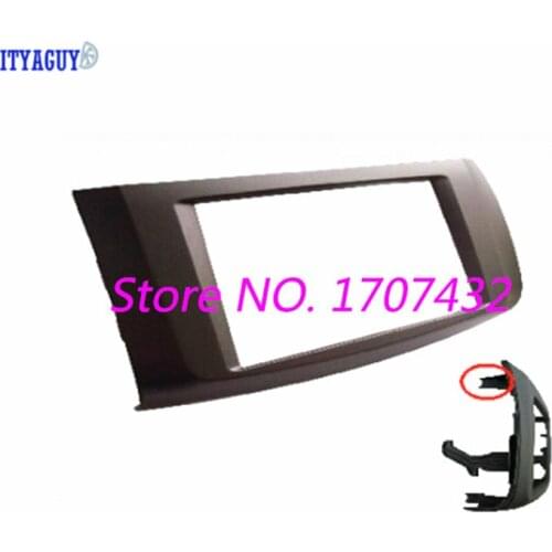Double Din radio fascia Car Audio Frame for N-issan Sylphy Sentra Pulsar 2012 Stereo Fascia DVD Panel Dash Kit Trim Frame