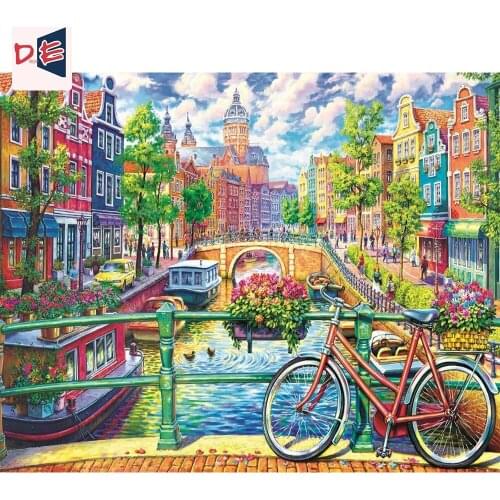 DrofE DIY Painting By Numbers Picture Colouring Zero Basis HandPainted Oil Painting Unique Gift Home Decor