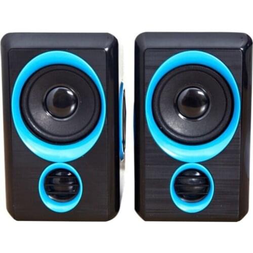 Computer Speakers Desktop Computers Laptops USB Stereo Power Volume Control Online Multimedia Speakers
