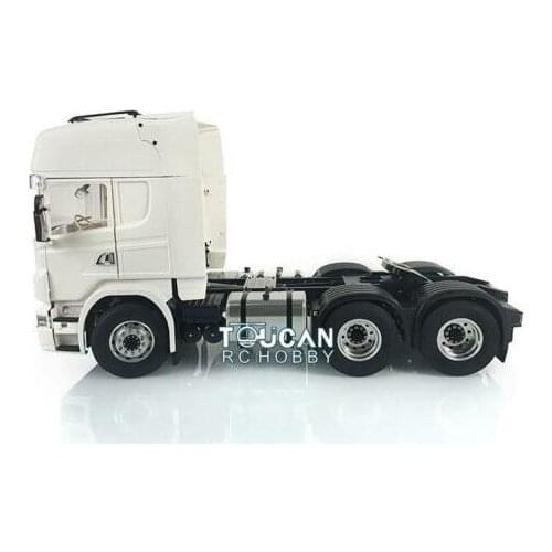 Hercul R730 SCA Cabin 1/14 RC LESU Metal 6*6 Chassis Tractor Trcuk Servo THZH0654-SMT4