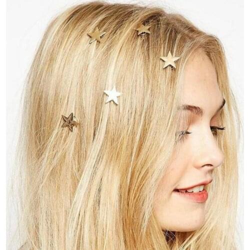 3pcs Retro star Fashion Hair Accessories for Women Modern Stylish Hair pins Hair Clips Bun Maker Make Hair Styling Tool