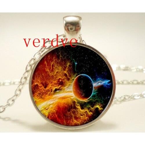 New Star Milky Way space jewelry galaxy necklace jewelry multicolor geek gift