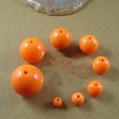 Wholesale 6.8.10.12.14mm Acrylic Spacer DIY Beads Solid Color AC-14
