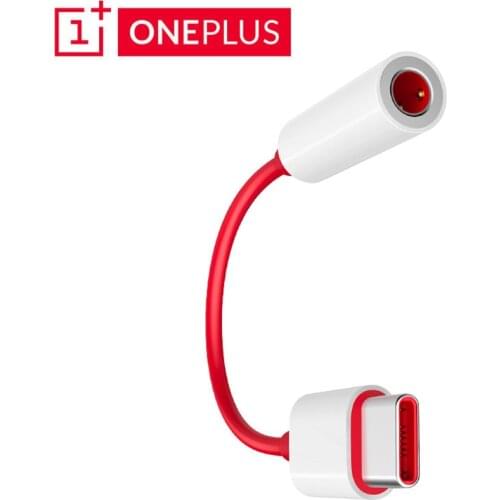 Original OnePlus 6T 8T 7 Pro usb Type C To 3.5mm Earphone Jack Adapter Aux Audio For OnePlus 8/8 Pro Nord usb-c converter cable