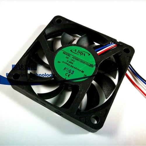 AD06012HX10AB00 6010 60MM 60X60X10MM ADDA Ultra-thin silence Graphics Card fan Cooling fan with 4pin PWM