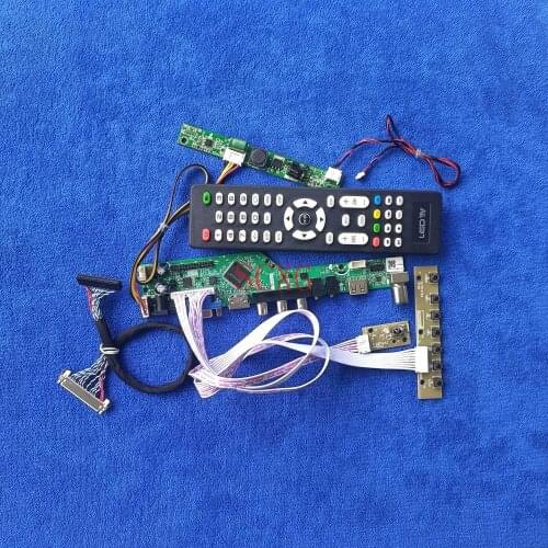 VGA USB AV HDMI-compatible LED KIT Fit M270HVN02.0/M270HVN02.1/M270HVN02.2 Analog Matrix controller board LVDS 30 Pin 1920*1080