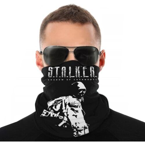 Stalker SOC StarCraft Magic Scarf Half Face Mask Halloween mask Tube Scarf Balaclava Bandana Dustproof Headwear Cycling Hiking