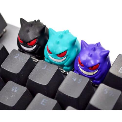 1pc handmade ghost Resin keycap for MX switch mechanical keyboard keycaps for Monster key cap