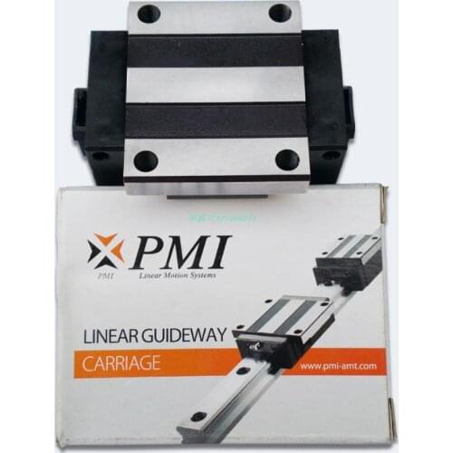 2pcs/8pcs Taiwan PMI block MSB15E MSB15ESSFCN linear guide slider carriage bearing MSB15E-N for CNC router parts