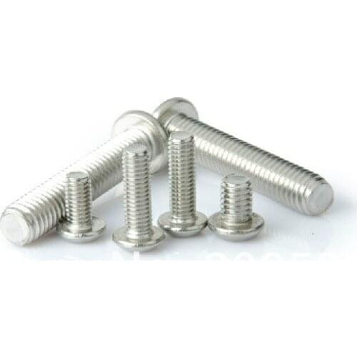 20pcs/Lot Metric M8* 16mm Stainless Steel Button Head Hex Socket Cap Screws Bolts