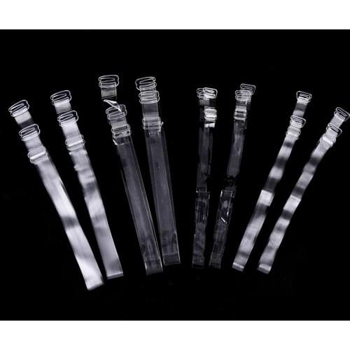 3 Pairs Invisible Bra Straps Adjustable Bra Women Transparent Silica Bra Straps Accessories Backless Straps Bra For Women Female
