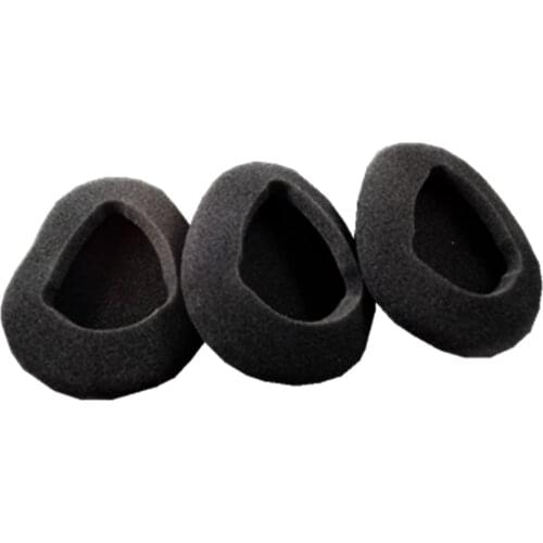 6 Pcs Foam Earpads fits Infrared Wireless Headphones in GM Ford Toyota Nissan Honda Automobile Entertainment DVD Player Systems