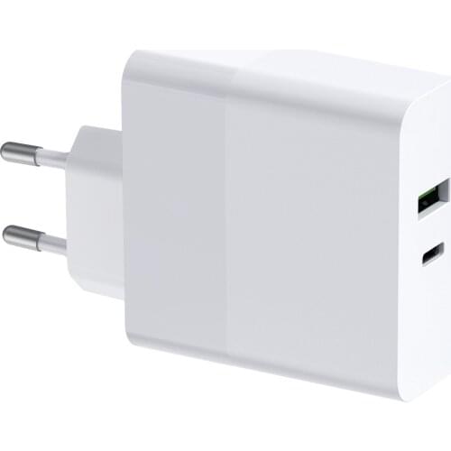 87W PD Type-C Fast Charging Adapter 2 Port Quick Travel Charger For MacBook Pro/Air Lenovo Dell Surface Pro Xiaomi Mi Huawei