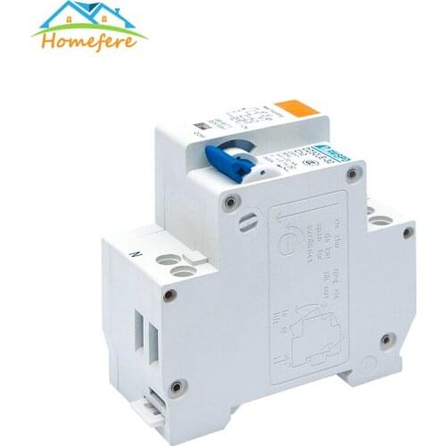 Leakage Protection Circuit breaker with Over Current and Short Current Leakage Protection RCBO MCB