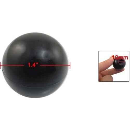 Best Promotion Wholesale Price 10 Pcs/lot 10mmx35mm Black Plastic 35mm Diameter Handgrip Ball Knob