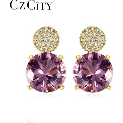 CZCITY Earrings With Stones