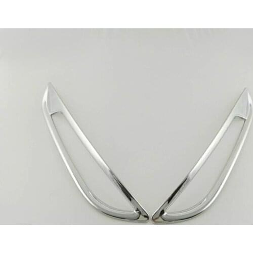 For Chevrolet Cruze 2nd 2016 2017 Car Rear Fog Lights Frame Cover Stickers External Decoration Accessories Car-styling