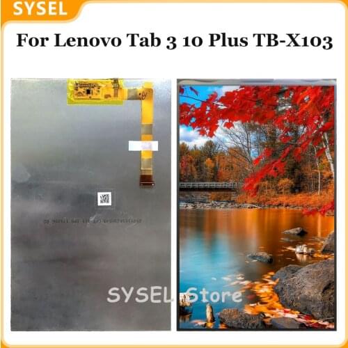For Lenovo Tab 3 10 Plus TB-X103 TB-X103F LCD Display Screen Monitor Module Replacement with Tools